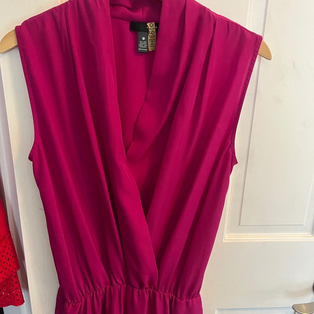 Magenta jumpsuit